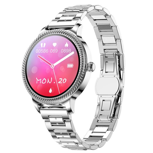 ak38 women's niche light luxury smart watch full circle full touch color screen water release stainless steel belt heart rate monitorin
ak38 women's niche light luxury smart watch full circle full touch color screen water release stainless steel belt heart rate monitorin