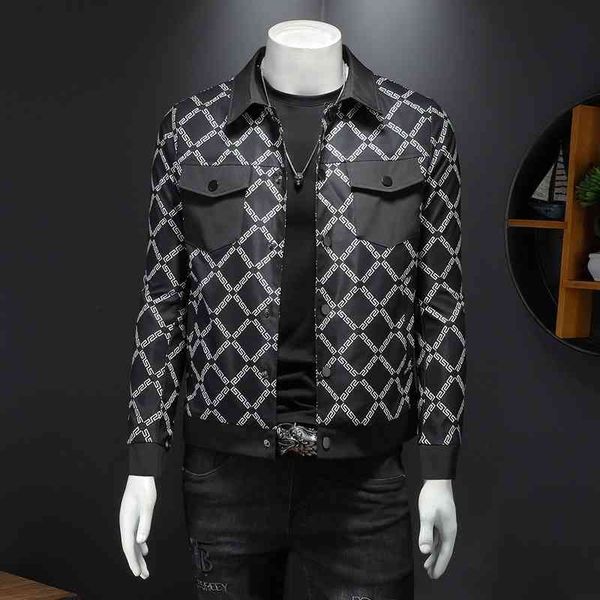 men's plaid coat spring and autumn et cloth winter wool 2022 new casual wear, Black;brown
men's plaid coat spring and autumn et cloth winter wool 2022 new casual wear, Black;brown
