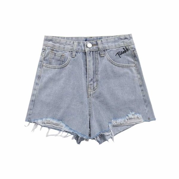 denim shorts women summer high-waisted printed casual fashion elegant chic lady jeans short femme 210709, White;black
denim shorts women summer high-waisted printed casual fashion elegant chic lady jeans short femme 210709, White;black