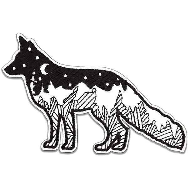 wolf embroidered patch iron on sewing notions patches for clothing jackets hats backpack black with white style custom badge
wolf embroidered patch iron on sewing notions patches for clothing jackets hats backpack black with white style custom badge