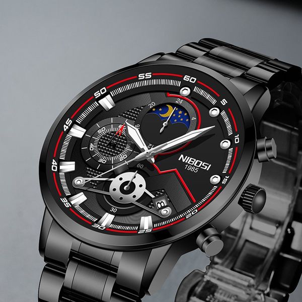 nibosi brand sport watches wristwatch male clock men luxury fashion quartz watch for men with stainless steel relogio masculino
nibosi brand sport watches wristwatch male clock men luxury fashion quartz watch for men with stainless steel relogio masculino