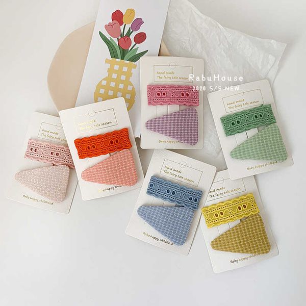 korean cloth triangular checkered hairpin children's broken hair square side clip set headdress girl hairpin, Slivery;white
korean cloth triangular checkered hairpin children's broken hair square side clip set headdress girl hairpin, Slivery;white