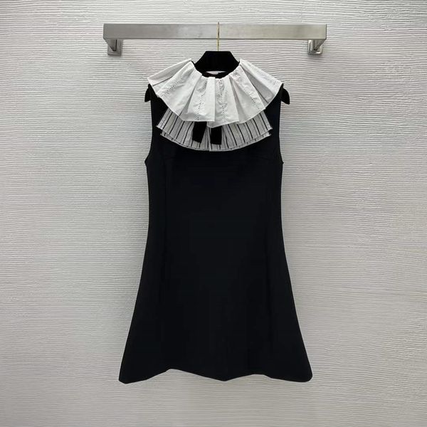 milan runway dress 2022 summer o neck fashion designer dresses brand same style dress 06213, Black;pink
milan runway dress 2022 summer o neck fashion designer dresses brand same style dress 06213, Black;pink