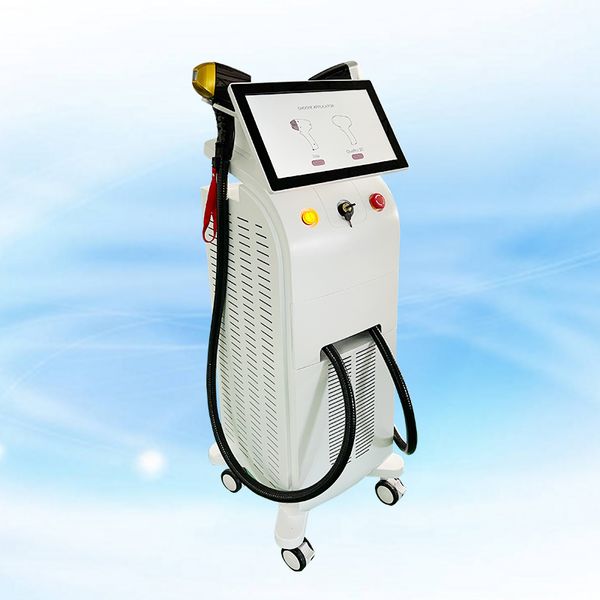 new 2 handle diode laser hair removal machine factory whole sales price clinic use, Black
new 2 handle diode laser hair removal machine factory whole sales price clinic use, Black