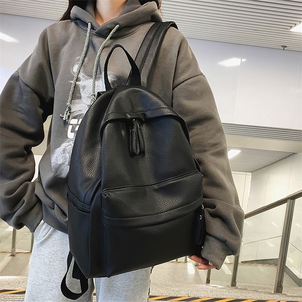 hocodo fashion pu leather womens backpack for teenage girls school shoulder bag bagpack mochila backpack 220725
hocodo fashion pu leather womens backpack for teenage girls school shoulder bag bagpack mochila backpack 220725