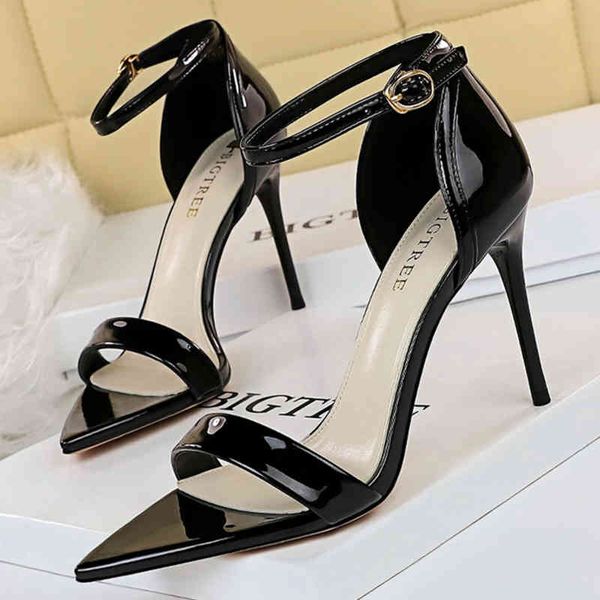 bigtree shoes pointed open toe women sandals fashion heeled plus size 43 stiletto high heels sandles summer 220531, Black
bigtree shoes pointed open toe women sandals fashion heeled plus size 43 stiletto high heels sandles summer 220531, Black