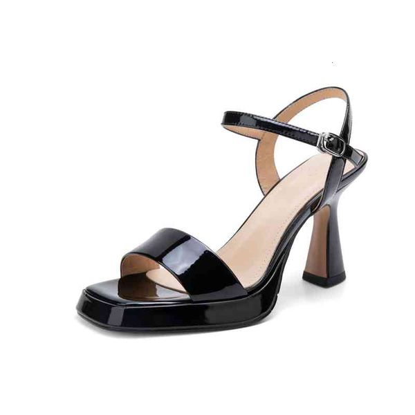 sandals summer women's shoes square head thick heels open toe snap water platform hollow spicy mother sandals women grgw, Black
sandals summer women's shoes square head thick heels open toe snap water platform hollow spicy mother sandals women grgw, Black