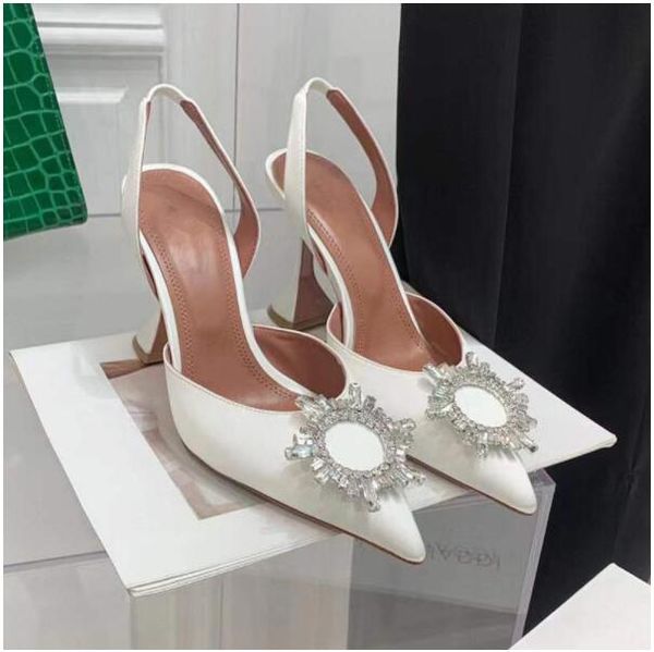 luxury designer sandals satin high heeled shoes amina muaddi bow crystal-embellished buckle pointed toe sunflower pcv sandal 10cm dinner dre, Black
luxury designer sandals satin high heeled shoes amina muaddi bow crystal-embellished buckle pointed toe sunflower pcv sandal 10cm dinner dre, Black