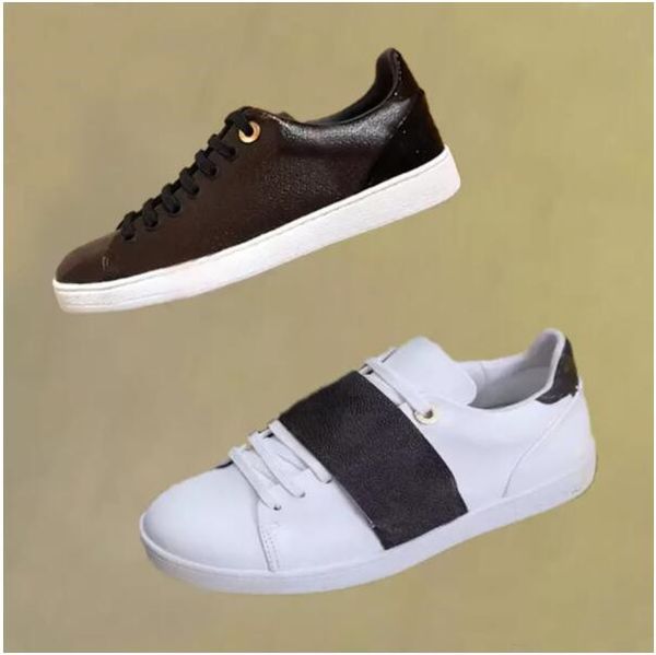 men casual shoes women travel 100% leather lace-up sneaker fashion lady designer shoe running trainer letter woman flat printed gym trainers, Black
men casual shoes women travel 100% leather lace-up sneaker fashion lady designer shoe running trainer letter woman flat printed gym trainers, Black