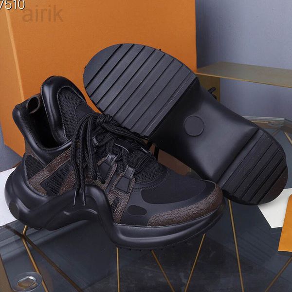 luxury black sneakers woman shoes brand designer shoe size 35-41