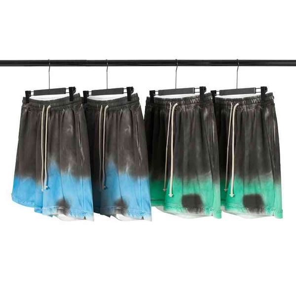 men's shorts summer dark high street ins hip hop loose spray dyed gradient contrast shorts men's and women's casual pants qoh, White;black
men's shorts summer dark high street ins hip hop loose spray dyed gradient contrast shorts men's and women's casual pants qoh, White;black