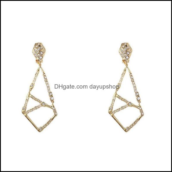 clip-on screw back european and american trend jewelry exaggerated geometric diamond irregar ear cl dayupshop dhjo5, Silver
clip-on screw back european and american trend jewelry exaggerated geometric diamond irregar ear cl dayupshop dhjo5, Silver