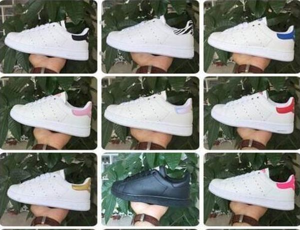 women men new stan shoe fashion smith sneakers casual shoes leather sport classic flats 36-44, Black
women men new stan shoe fashion smith sneakers casual shoes leather sport classic flats 36-44, Black