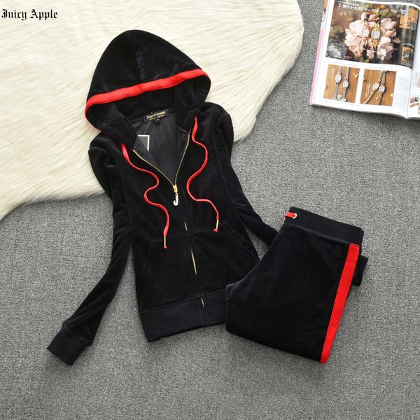 juicy apple tracksuit women spring autumn solid two piece sets hooded and long pants sporty matching suits casual female outfit, Gray
juicy apple tracksuit women spring autumn solid two piece sets hooded and long pants sporty matching suits casual female outfit, Gray