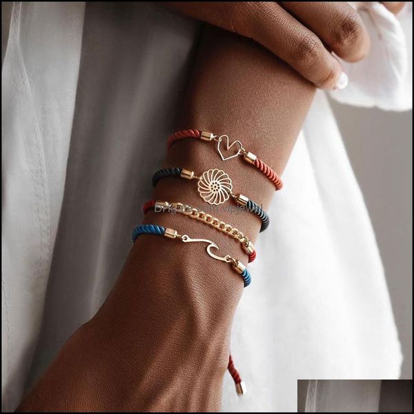 charm bracelets cross-border personalized jewelry suit a family of four hand-woven rope transporter love red string bracelet vipjewel dhvwe, Golden;silver
charm bracelets cross-border personalized jewelry suit a family of four hand-woven rope transporter love red string bracelet vipjewel dhvwe, Golden;silver