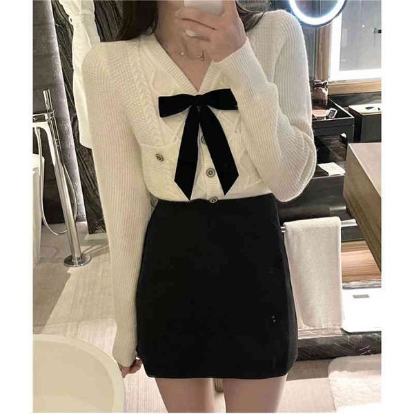 women's polos spring korean version sweet age reducing bow sweater cardigan women's clothing autumn and winter outer wearing slim, White
women's polos spring korean version sweet age reducing bow sweater cardigan women's clothing autumn and winter outer wearing slim, White