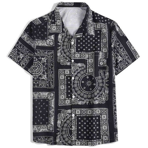 clothing shirt men's new tropical hawaiian resort style plant cashew flower shirt print, White;black
clothing shirt men's new tropical hawaiian resort style plant cashew flower shirt print, White;black