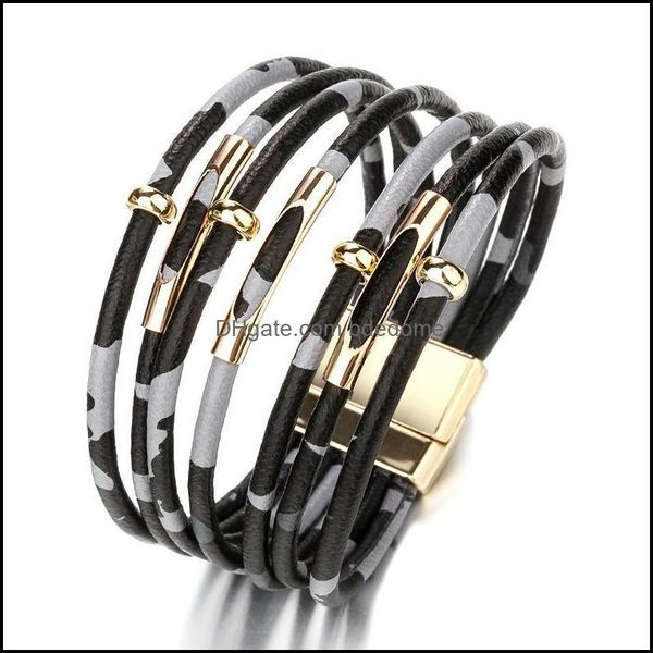 charm bracelets jewelry leopard print metal beaded genuine leather bracelet women fashion thin band boho mtilayer wid dh8an, Golden;silver
charm bracelets jewelry leopard print metal beaded genuine leather bracelet women fashion thin band boho mtilayer wid dh8an, Golden;silver