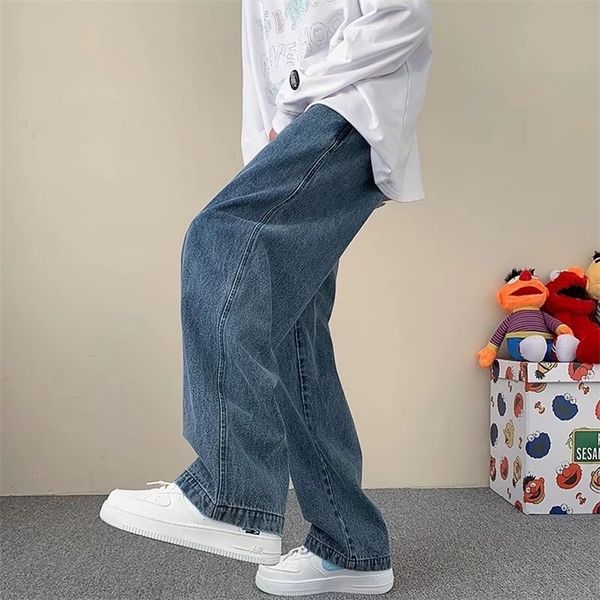streetwear baggy jeans spring autumn men korean fashion loose straight wide leg cargo pants male brand clothing black 220408, Blue
streetwear baggy jeans spring autumn men korean fashion loose straight wide leg cargo pants male brand clothing black 220408, Blue