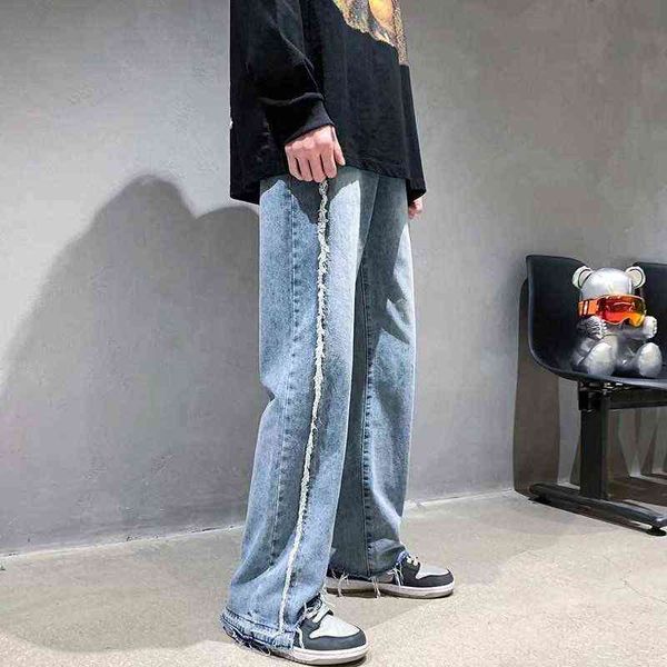 blue baggy jeans men fashion retro casual wide leg jeans streetwear korean style loose straight denim pants mens trousers s-3xl t220726
blue baggy jeans men fashion retro casual wide leg jeans streetwear korean style loose straight denim pants mens trousers s-3xl t220726