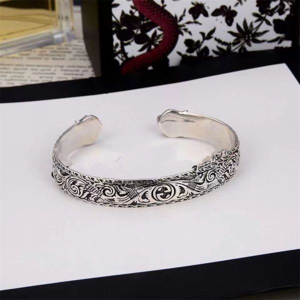 80% off wholesale shop same antique double interlocking head bracelet series carved pattern opening for men and women, Black
80% off wholesale shop same antique double interlocking head bracelet series carved pattern opening for men and women, Black