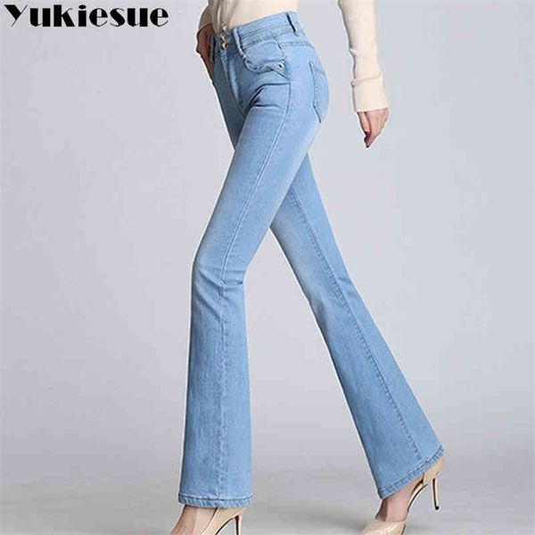 classic with high waist denim jeans for women vintage slim mom style jeans woman denim pants flare jeans femme 210412, Blue
classic with high waist denim jeans for women vintage slim mom style jeans woman denim pants flare jeans femme 210412, Blue