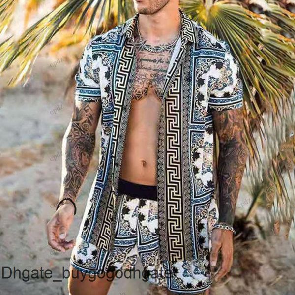 summer men's casual shirts luxury men tracksuits hawaiian sets printing short sleeve button shirt fashion beach shorts tees streetwear, White;black
summer men's casual shirts luxury men tracksuits hawaiian sets printing short sleeve button shirt fashion beach shorts tees streetwear, White;black