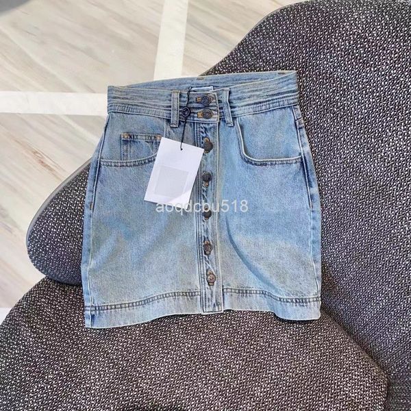skirts summer style small fragrance single row hardware buckle washing used denim skirt women's leisure fashion, Black
skirts summer style small fragrance single row hardware buckle washing used denim skirt women's leisure fashion, Black