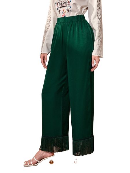 fringe hem wide leg pants m3lr#, Black;white
fringe hem wide leg pants m3lr#, Black;white