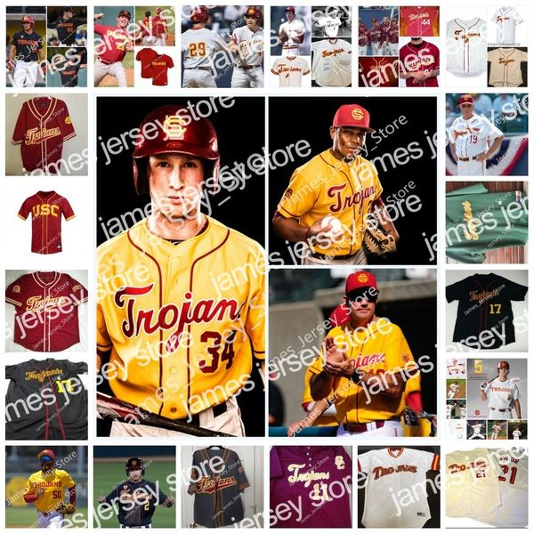 james 2022 ncaa custom usc trojans stitched college baseball jersey 8 geoff jenkins randy johnson 28 jacque jones 24 steve kemp 51 dave king, Black
james 2022 ncaa custom usc trojans stitched college baseball jersey 8 geoff jenkins randy johnson 28 jacque jones 24 steve kemp 51 dave king, Black