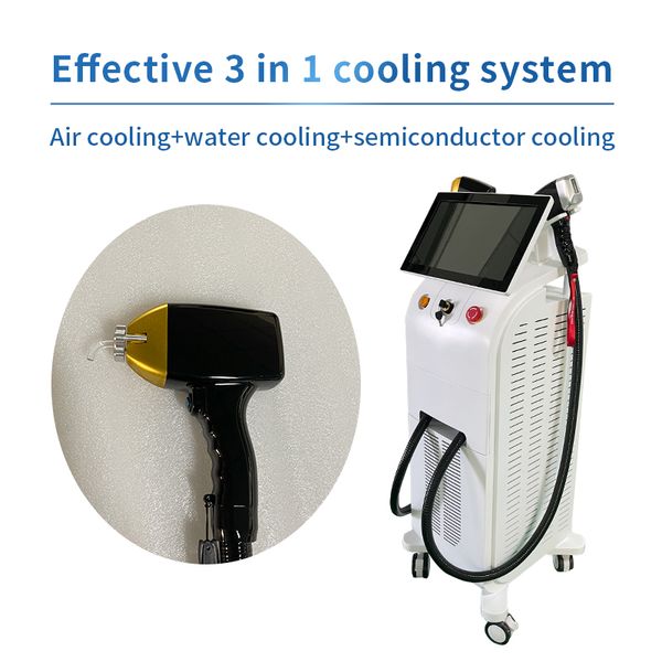 high power double laser handle 800w & 1600w diode laser hair removal machine, Black
high power double laser handle 800w & 1600w diode laser hair removal machine, Black