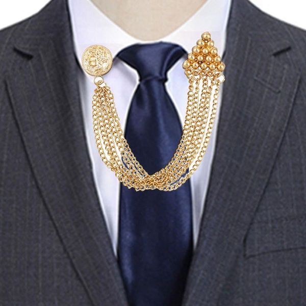 pins, brooches korean fashion alloy crystal tassel chain brooch simple sweater shirt collar pins and for men women accessories, Gray
pins, brooches korean fashion alloy crystal tassel chain brooch simple sweater shirt collar pins and for men women accessories, Gray