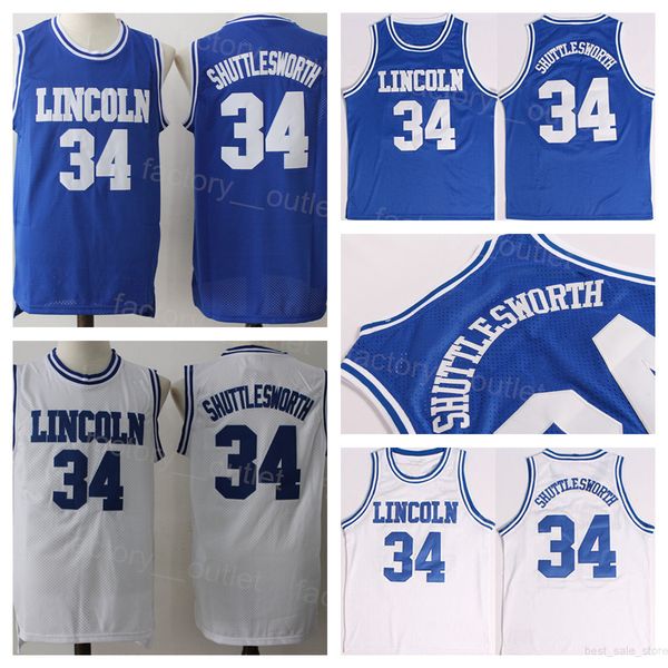 movie lincoln basketball 34 jesus shuttlesworth jersey men big state he got game team color blue white for sport fans embroidery and sewing, Black
movie lincoln basketball 34 jesus shuttlesworth jersey men big state he got game team color blue white for sport fans embroidery and sewing, Black