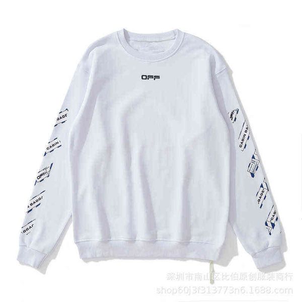 factory online export brand new sweater off fashion cordon arrow printed ow men and women round neck bottomed shirt, Black
factory online export brand new sweater off fashion cordon arrow printed ow men and women round neck bottomed shirt, Black