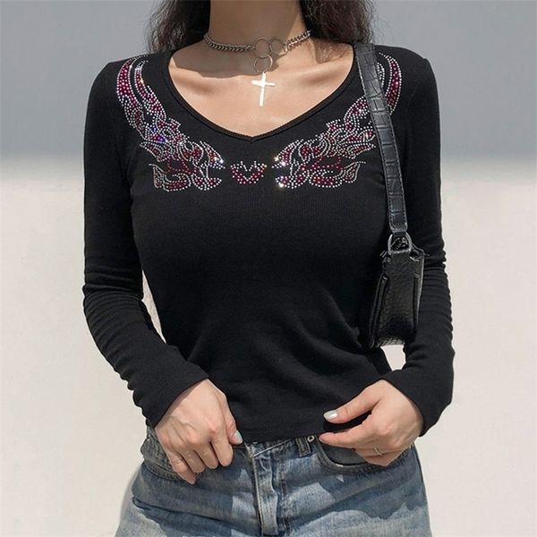 graphic love t shirt long sleeve fairy grunge aesthetic clothes v neck female black ribbed t-shirt 220408, White
graphic love t shirt long sleeve fairy grunge aesthetic clothes v neck female black ribbed t-shirt 220408, White