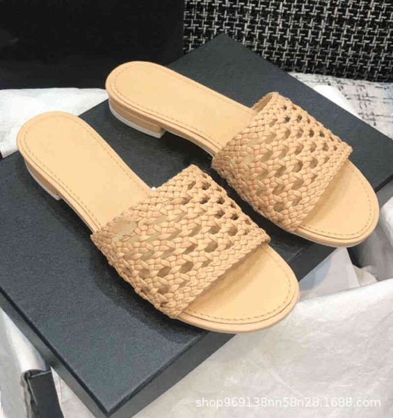 sandals summer round head woven hollow out breathable high-heeled women's shoes with slippers and flat bottoms, Black
sandals summer round head woven hollow out breathable high-heeled women's shoes with slippers and flat bottoms, Black