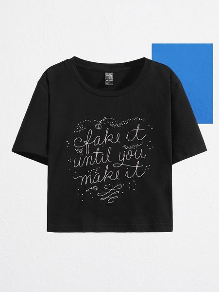 x anis illustration drop shoulder slogan rhinestone crop tee 63iz#, White
x anis illustration drop shoulder slogan rhinestone crop tee 63iz#, White