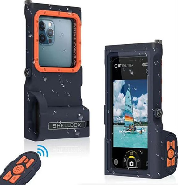 15m diving cell phone cases waterproof protection suitable for 12 13 underwater camera video bluetooth control mobile phone shell
15m diving cell phone cases waterproof protection suitable for 12 13 underwater camera video bluetooth control mobile phone shell