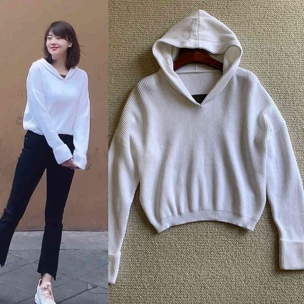 women's hoodies sweatshirts spring bc short hooded cotton thread sweater women's pure original, Black
women's hoodies sweatshirts spring bc short hooded cotton thread sweater women's pure original, Black