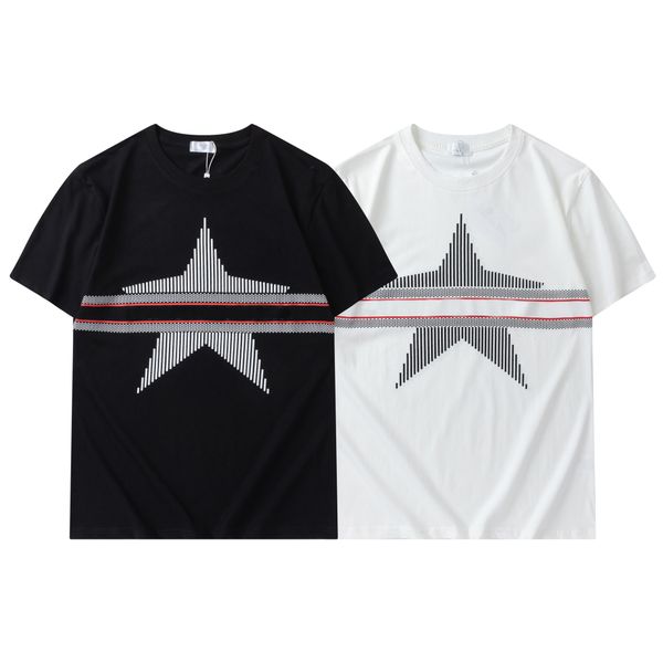 2022 pentagram designer men's t-shirts summer letter women clothing fasion classic ladies tshirts clothes with 100% cotton, White;black
2022 pentagram designer men's t-shirts summer letter women clothing fasion classic ladies tshirts clothes with 100% cotton, White;black