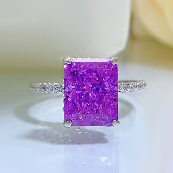 wedding accessories pure silver engagement rings fadeless purple diamond birdal ring proposal ring no fading ladies jewelry r317, White
wedding accessories pure silver engagement rings fadeless purple diamond birdal ring proposal ring no fading ladies jewelry r317, White