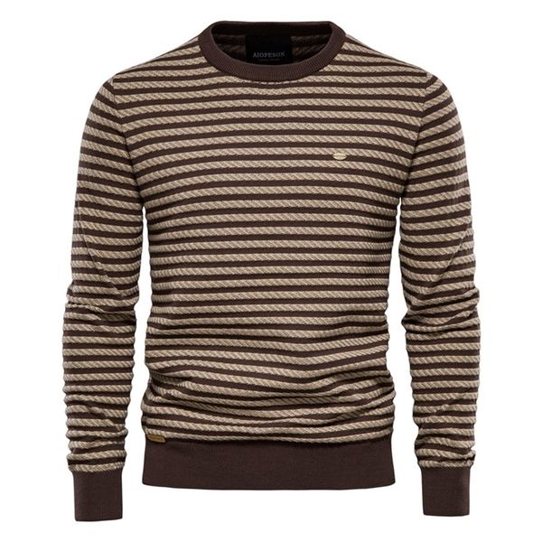 aiopeson cotton striped sweater men casual fashion warm pullovers knitted mens sweaters winter sweater for men 220817, White;black
aiopeson cotton striped sweater men casual fashion warm pullovers knitted mens sweaters winter sweater for men 220817, White;black