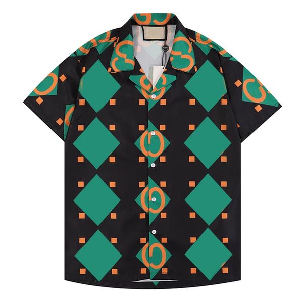 2022 mens stylist polo shirt fashion summer men casual shirts short sleeve hawaiian beach loose shirts 55553128, White;black
2022 mens stylist polo shirt fashion summer men casual shirts short sleeve hawaiian beach loose shirts 55553128, White;black