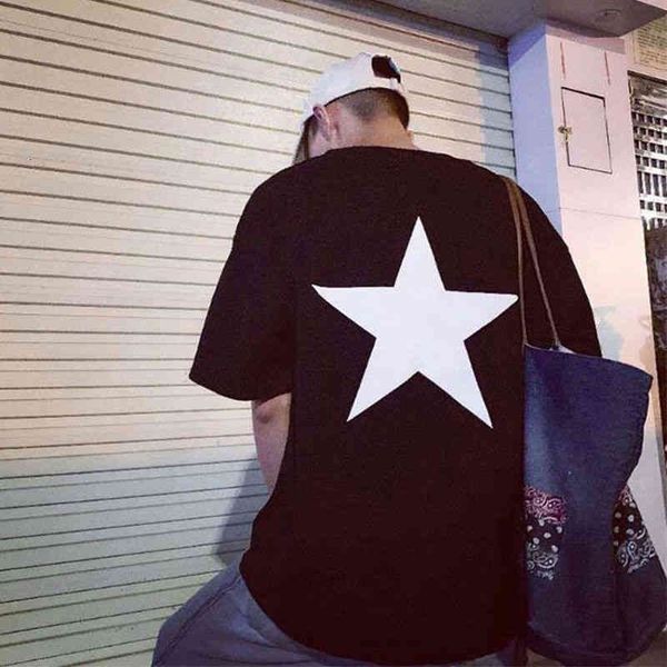 50% discount bagsfog 22ss summer couple new double thread essentials back five pointed star print loose short sleeve 220g, White;black
50% discount bagsfog 22ss summer couple new double thread essentials back five pointed star print loose short sleeve 220g, White;black