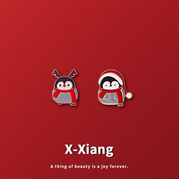 christmas penguin enamel pins custom santa deer scarf hat brooches bag badge childlike cartoon jewelry new year gift for kids xmas, Blue
christmas penguin enamel pins custom santa deer scarf hat brooches bag badge childlike cartoon jewelry new year gift for kids xmas, Blue