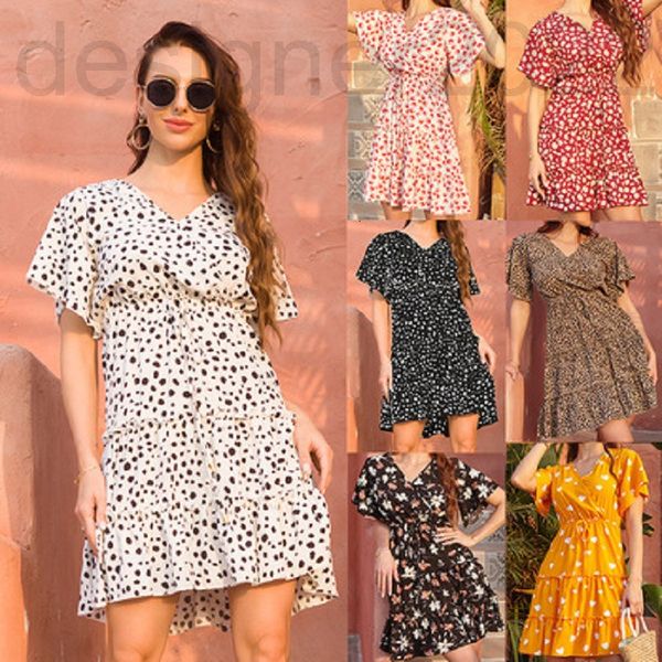 casual dresses designer women's chiffon floral v-neck lace up dress french casual skirt efwz, Black;gray
casual dresses designer women's chiffon floral v-neck lace up dress french casual skirt efwz, Black;gray