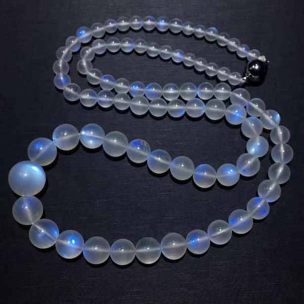 natural blue light moonstone crystal clear round beads necklace women men blue moonstone pendant 5.2-12.4mm jewelry aaaaaa, Silver
natural blue light moonstone crystal clear round beads necklace women men blue moonstone pendant 5.2-12.4mm jewelry aaaaaa, Silver