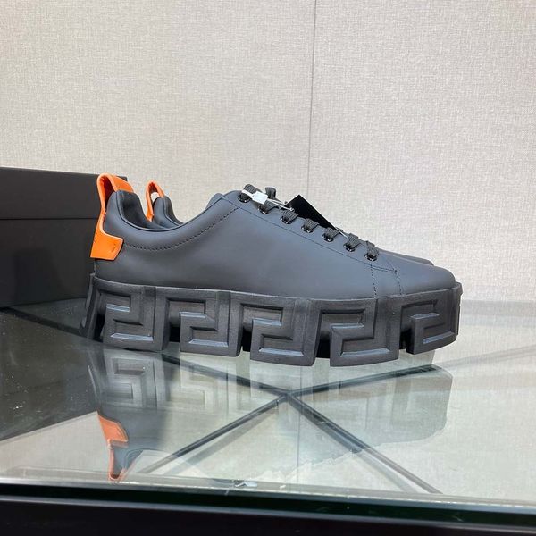 italy greca labyrinth lace-up shoes sneakers casual shoes black white multi-color 100% cattle leather thick greek soles men women trainers q
italy greca labyrinth lace-up shoes sneakers casual shoes black white multi-color 100% cattle leather thick greek soles men women trainers q