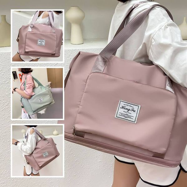 folding travel bags waterproof tote for women large capacity multifunctional handbag
folding travel bags waterproof tote for women large capacity multifunctional handbag