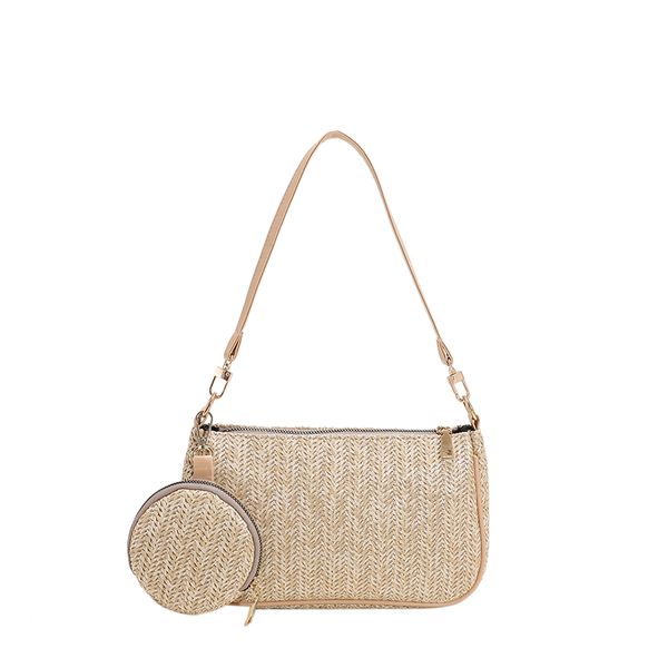 hbp straw women bag small coin purse beach handbag fashion plain crochet two piece set lady shoulder bags high quality
hbp straw women bag small coin purse beach handbag fashion plain crochet two piece set lady shoulder bags high quality